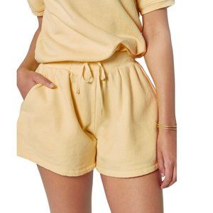 Joie 100% Cotton Shorts with Pockets Soft Nude Large